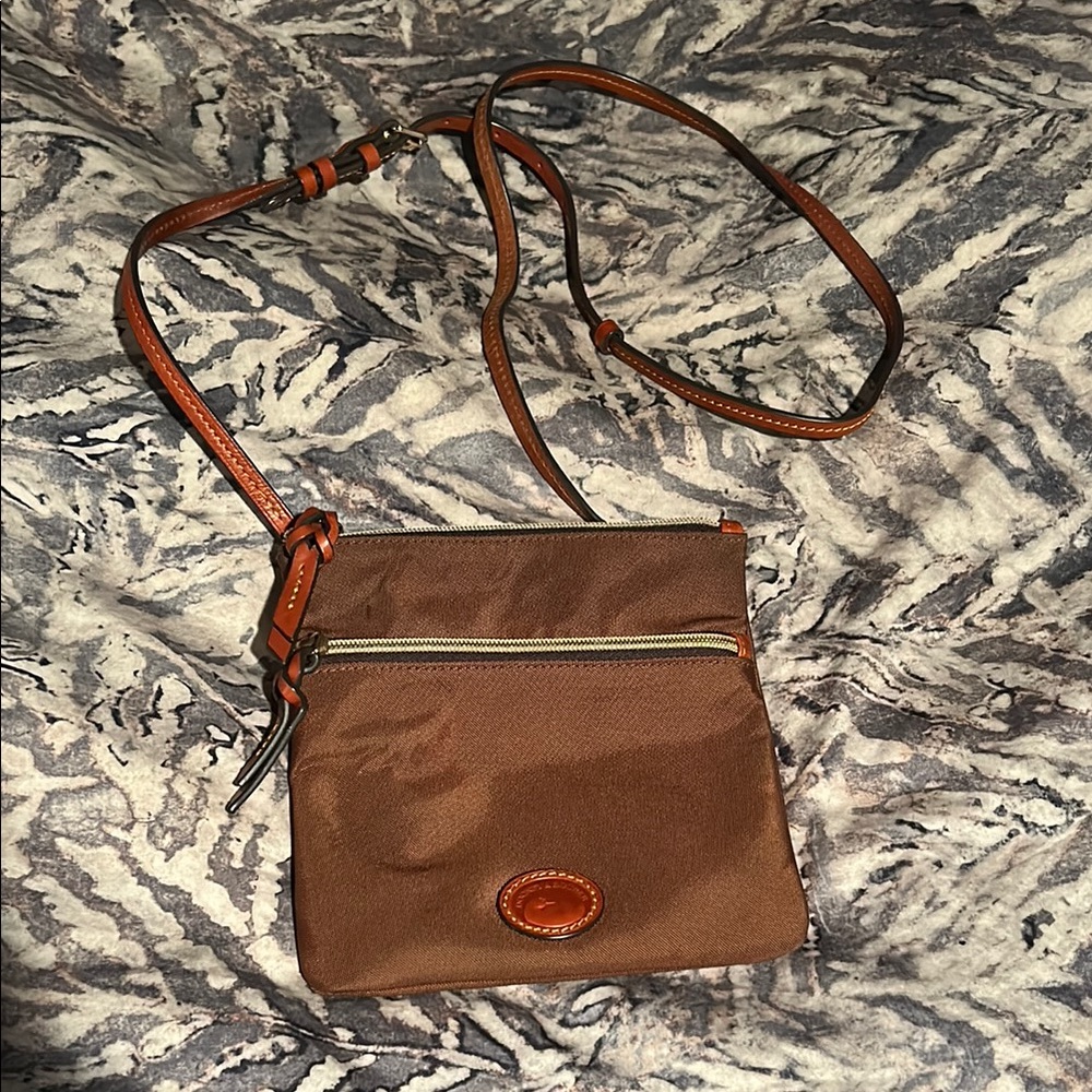 DOONEY & BOURKE Brown Nylon Crossbody